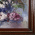 Impressionistic Flowers with Heritage Cherry Frame, 26" x 30"