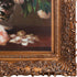 Peonies In A Vase with Burgeon Gold Frame, 29.5" x 33.5"