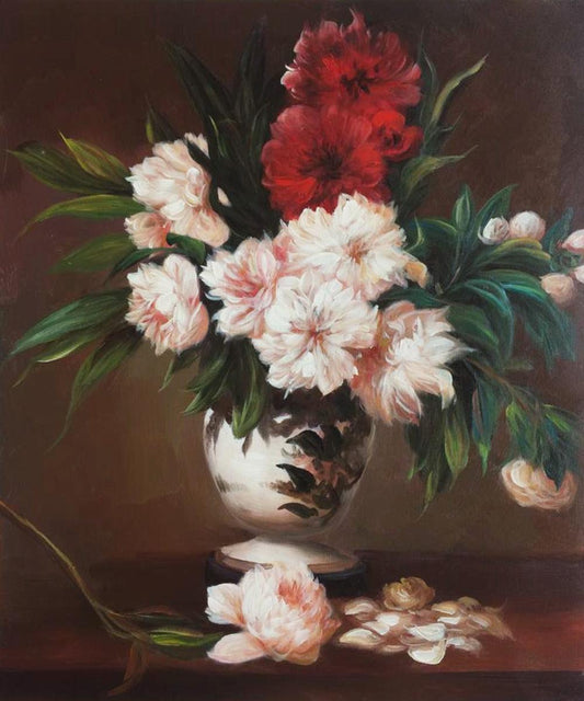 Peonies In A Vase