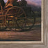 On the Way to the Market with Miramar Distressed Charcoal Grey Frame, 29" x 41"