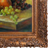 Still Life (Fruit and Drink) with Burgeon Gold Frame, 29.5" x 33.5"