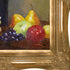 Asters and Fruit on a Table with Victorian Gold Frame, 28" x 32"