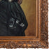 Portrait of Kate Perugini, daughter of Charles Dickens, 1880 with Burgeon Gold Frame, 33.5" x 45.5"