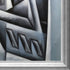 Maisons a Paris (Houses in Paris) with Athenian Silver Frame, 29" x 41"