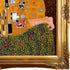 The Kiss (Full view) with Victorian Gold Frame, 32" x 44"