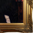 Lady with Hat and Feather Boa with Victorian Gold Frame, 28" x 32"