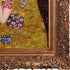 The Kiss (Luxury Line) with Burgeon Gold Frame, 29.5" x 33.5"