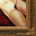 Reclining Nude with Black Crackle King Frame, 28" x 32"