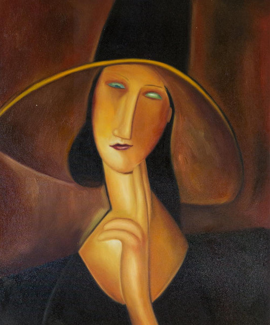 Portrait of Woman in Hat