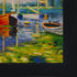 Red Boats at Argenteuil with New Age Black Frame, 24.75" x 28.75"