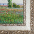 The Fields of Poppies with Versailles Silver Salon Frame, 12" x 14"