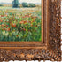 The Fields of Poppies with Burgeon Gold Frame, 29.5" x 33.5"