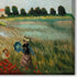 Poppy Field in Argenteuil with Gallery Wrap, 34" x 46"