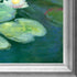 Water Lilies; Evening with Athenian Silver Frame, 25" x 29"