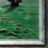 Boats Leaving the Harbor with Athenian Distressed Silver Frame, 25" x 29"