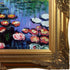 Water Lilies (pink) with Victorian Gold Frame, 28" x 32"