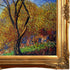 Antibes, View of Salis with Victorian Gold Frame, 32" x 44"