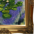 Water Lilies (vertical) with Victorian Gold Frame, 28" x 32"