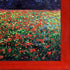 Poppies at Giverny with Stiletto Red Frame, 23.5" x 27.5"