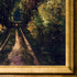 Wooded Path with Athenian Gold Frame, 29" x 41"