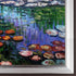 Water Lilies (pink) with Magnesium Silver Frame, 29.25" x 41.25"