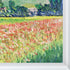 Poppy Field near Giverny with Moderne Blanc Frame, 22.75" x 26.75"