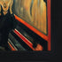 The Scream with New Age Black Frame, 24.75" x 28.75"