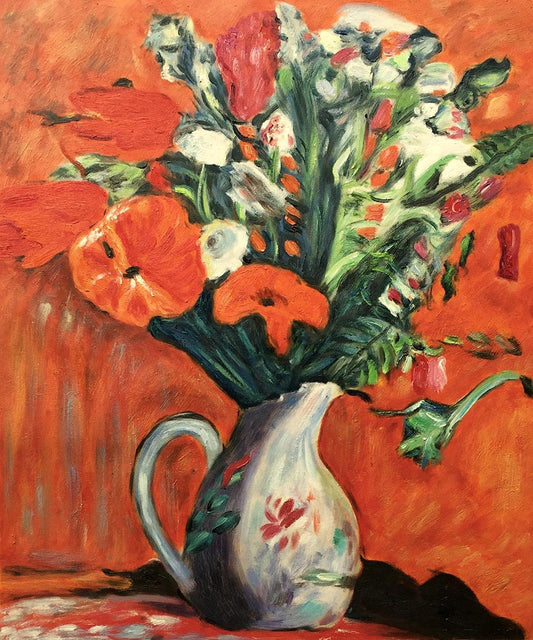 Vase of Flowers (Poppies)