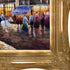 Evening's Delight In Paris with Victorian Gold Frame, 28" x 32"