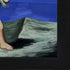 Two Women Running on the Beach (The Race) with New Age Black Frame, 24.75" x 28.75"