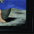 Two Women Running on the Beach (The Race) with Black Matte King Frame, 27" x 31"