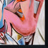 Les Demoiselles D'Avignon with Studio Black Wood Frame, 25.5" x 25.5"