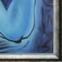 Blue Nude with Athenian Distressed Silver Frame, 29" x 41"