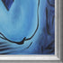 Blue Nude with Athenian Silver Frame, 29" x 41"