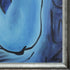 Blue Nude with Athenian Distressed Silver Frame, 41" x 53"