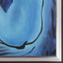 Blue Nude with Magnesium Silver Frame, 41.25" x 53.25"