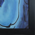 Blue Nude with New Age Black Frame, 20.75" x 24.75"