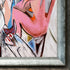 Les Demoiselles D'Avignon with Athenian Distressed Silver Frame, 25" x 29"