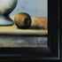 Still Life with Pitcher and Apples with Black Matte King Frame, 27" x 31"