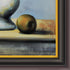 Still Life with Pitcher and Apples with Opulent Frame, 26" x 30"