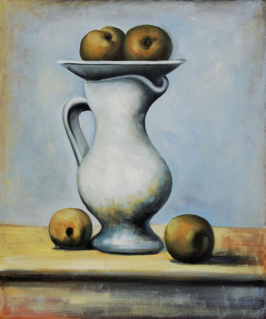 Still Life with Pitcher and Apples