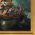 The Storm on the Sea of Galilee with Versailles Gold Queen Frame, 29" x 41"