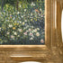 Picking Flowers, 1875 with Victorian Gold Frame, 28" x 32"