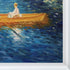 Boating on the Seine with Moderne Blanc Frame, 22.75" x 26.75"