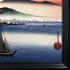 Descending Geese at Katada, No. 6 from Eight Views of Omi with Black Matte Frame, 29" x 41"