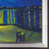 Starry Night Over the Rhone with Magnesium Silver Frame, 29.25" x 41.25"