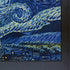 Starry Night with New Age Black Frame, 28.75" x 40.75"