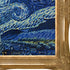 Starry Night with Victorian Gold Frame, 32" x 44"