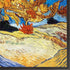 The Mulberry Tree with Black Floater Frame, 31.5" x 41.5"