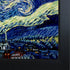 Starry Night with New Age Black Frame, 20.75" x 24.75"